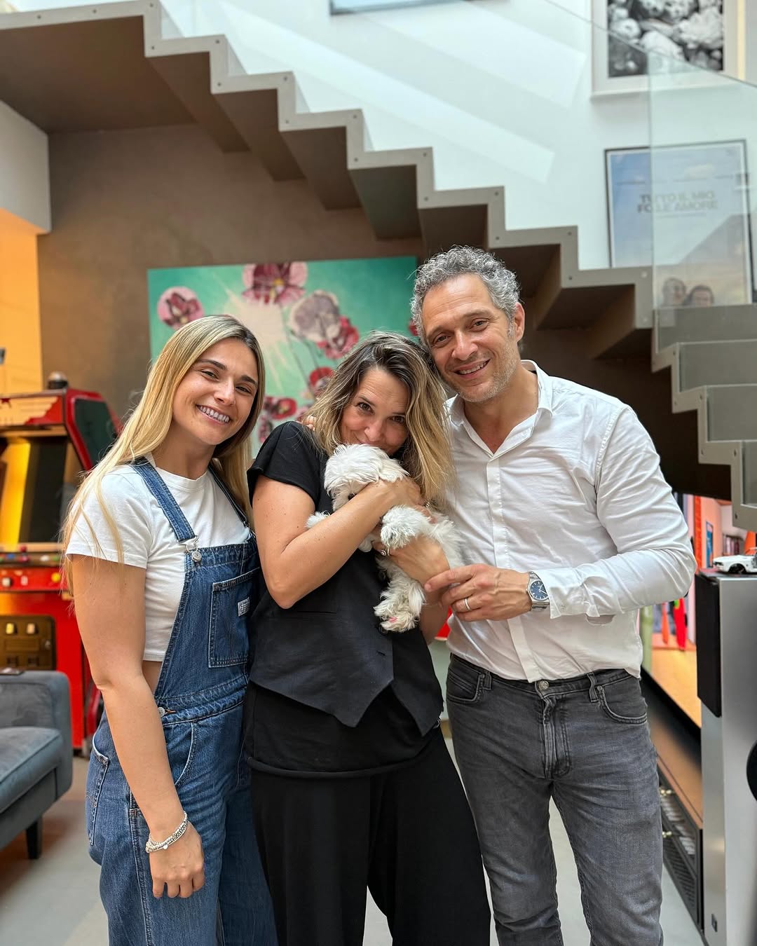 Danielle & Marcus with their Teacup Maltese